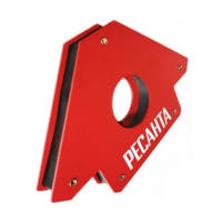 Купить Угольник-держатель магнитный для сварки ум-23, 3 угла, усилие 23 кг (1) "Ресанта"