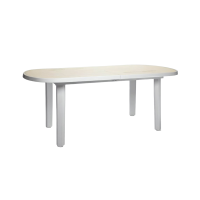 Купить Стол овальный белый с рисунком