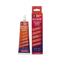 Клей холодная сварка "PROFIMASTER" поливинилхлорид. 115 г прозрачн. (1/18) "MASTERTEKS"