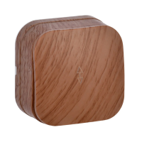 Купить Выключатель открыт. уст. "GLORY" 1 кл. проходной всп10-1-0-хд, 10а, дуб (1/36/432) "IEK"