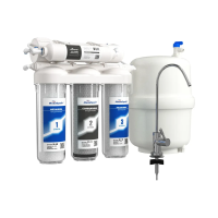 Купить Система очистки воды обратного осмоса абф-осмо-5 промо, 5 ступеней, пласт. бак (1) "Аквабрайт"