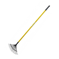 Купить Грабли веерные проволочные 22 зуба с метал. черенком (1/5) гвп