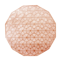 Купить Салфетка сервировочная D=38 см ажурная, пвх (1/10/120) "Рыжий кот" PVR-10