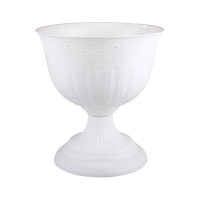 Купить Вазон для цветов "Венеция" 18 л  D 400 мм (белый) (1/8) "Альтернатива" м3129