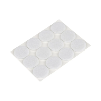 Купить Протекторы для мебели самокл. набор 12 шт. D-28 мм (белые) (1/12/600) "Рыжий кот"