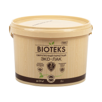 Лак "BIOTEKS" (лак "Профи") паркетный водный  глянц.  2 л (1) текс