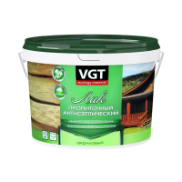Лак акриловый пропиточный с антисептиком палисандр  9 кг (1)  "Вгт"