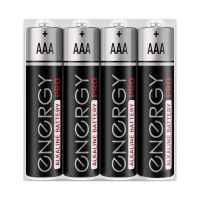 Купить Батарейка "ENERGY" ALKALINE PRO LR03/4S тип ааа (4 шт. в пленке) (1/15/360)
