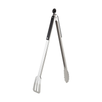 Купить Щипцы-лопатка 40 см нержав., дерев. ручка, сталь 0,8 мм (1/48) "ECOS"