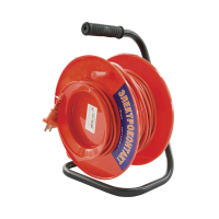 Купить Удлинитель на катушке 1 розетка 30 м пвс 2*0,75 мм (1/2) ух10-001 30 м