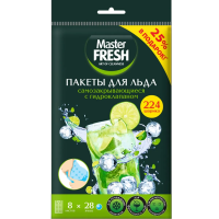 Купить Пакеты для льда с гидроклапаном самозакрывающиеся, 224 шарика (1/50) "MASTER FRESH"