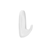 Купить Крючки самокл. 3*8 см (набор 2 шт.) пласт. белые (1/12/36) "AVIORA" 302-201