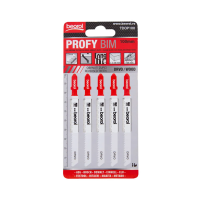 Купить Пилки для лобзика по дереву "PROFY" 5 шт. 100 мм (1/100/400) "BEOROL"
