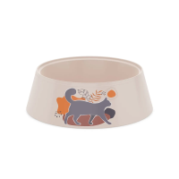 Купить Миска для животных "CATS" пласт. 0,3 л (бежевая) (1/30) "Альтернатива" м7767