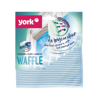 Купить Салфетка для стекол 35*35 см вафельная (микрофибра) (1/24) "YORK"