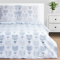 Купить Постельное белье "Этель" тюльпаны 2 сп. (поплин) (1) 7534028