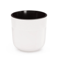 Купить Горшок для цветов "Линель" 4,5 л двойной (белый) (1/12) "Альтернатива" м8701