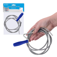 Купить Трос сантехнический с щеткой 1,5 м (1/6/48) "Мультидом" VL58-167