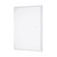 Купить Люк-дверца ревизионная 150 х 150 мм с ручкой-задвижкой ABC-пластик (1/70) "EVECS" лт1515п