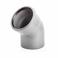 Купить Отвод для внутр. канализации 110 мм 45° полипропилен (1/65) "LAMMIN"