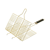 Купить Решетка-гриль 33*22*2,5 см GOLD для 6 порций (1/12) "BOYSCOUT" 61908