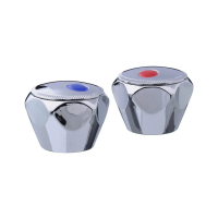 Купить Маховик для смесителей металл, 24 шлица PSM-04B-24 (набор 2 шт.) (1/100) "Псм"