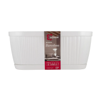 Купить Горшок для цветов "BARCELONA" 2,7 л (белый) (1/18) "INGREEN" IG623310006