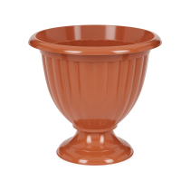 Купить Вазон для цветов "Жасмин" 18 л  D 418 мм (коричнев.) (1/10) "Альтернатива" м1558