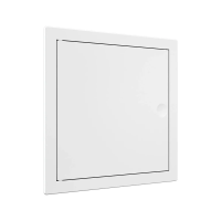 Купить Люк-дверца ревизионная нажимная 120 х 120 мм с фланцем пластик (1/66) "EVECS" L1010N