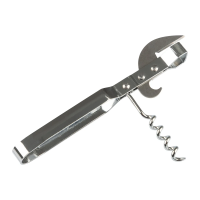 Купить Нож консервный со штопором "SEMPLICE" хром. (1/24/144) "MALLONY"