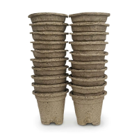 Купить Горшки торфяные с улучшенным дном 80*80 мм упак. 20 шт. (1/42)