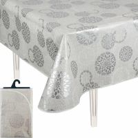 Купить Скатерть пвх "Мажор" 135*110 см грей 528/15 (1/20)