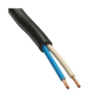 Купить Кабель ввг нг(а)-LS 2 х 2,5 мм² ок 0,66 кв гост (бухта 100 м) черный (1) "Пересвет" X4394429