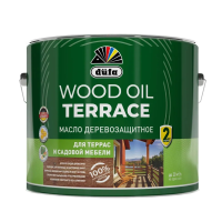 Масло д/террас,садов. мебели Dufa Wood Oil Terrace бесцветн. 1,9л