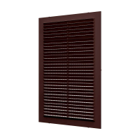 Купить Решетка вентиляц. с сеткой 138 х 188 мм (коричн.) (1/150) "Эра" 1318с кор