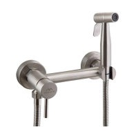 Купить Смеситель с гигиеническим душем A57503, сатин (1/10) "FASHUN"