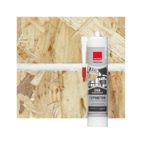 Герметик "PROFESSIONAL" для OSB-плит и деревян. поверхностей белый 310 мл (1/12) "NEOMID"