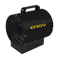 Купить Тепловая пушка электрич. EN-2R(M)  2 квт круглая, на платформе (1) "ENGY"