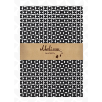 Купить Скатерть "MELISSA" TWO черная 150*180 см (1/20) "MONA LIZA" 5060496/1-1