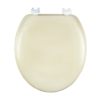 Купить Сиденье для унитаза мягкое бежевое (1/17) "Мультипласт"