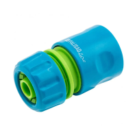 Купить Соединитель для шлангов "LUXE" 1/2" пласт. быстросъемный, однокомпонентный (1/240) "PALISAD"