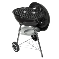 Купить Гриль-жаровня с крышкой D-430 мм, высота 680 мм, на колесах (1) "BOYSCOUT" 61252