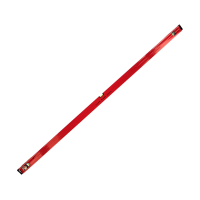 Купить Уровень алюмин. усиленный 3 глазка (1 зеркал.) 2000 мм  магнитный, фрезеров. (1/20) "MATRIX"