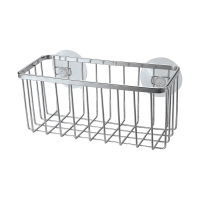 Купить Полка для ванной на присосках 19*8,5*8,5 см (1/12/24) "Рыжий кот" COZY-B-2