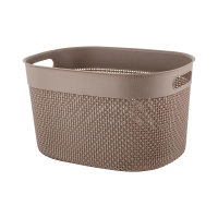 Купить Корзина универс. "OSLO" 266*221*151 мм 6 л (шоколад. мокко) (1/12) "PLAST TEAM" PT135110015