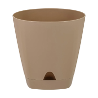 Купить Горшок для цветов "AMSTERDAM" D 170 мм/2,5 л (молочный шоколад) (1/12) "INGREEN"  ING6200мшок