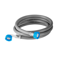 Купить Шланг наливной для стир. машины 2,5 м гайка-гайка угловой (1/30) "Вирпласт"