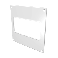 Купить Накладка торцевая 150 х 150 мм для канала 60 х 120 мм пластик (1/250) "Эра"  612нпп