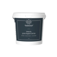 Эмаль акриловая для радиаторов 1 кг (1/12) "MASTERGOOD"