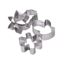 Купить Формы кулинарные "Новогодние каникулы" нержав. набор 4 шт. (1/6/90) "Мультидом" VL2-88